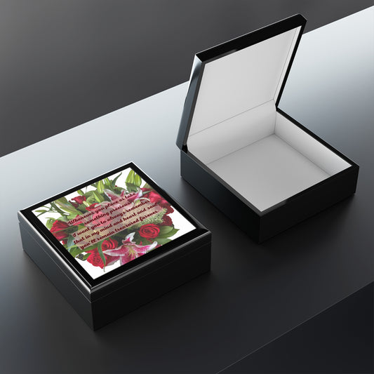 Floral Jewelry Box