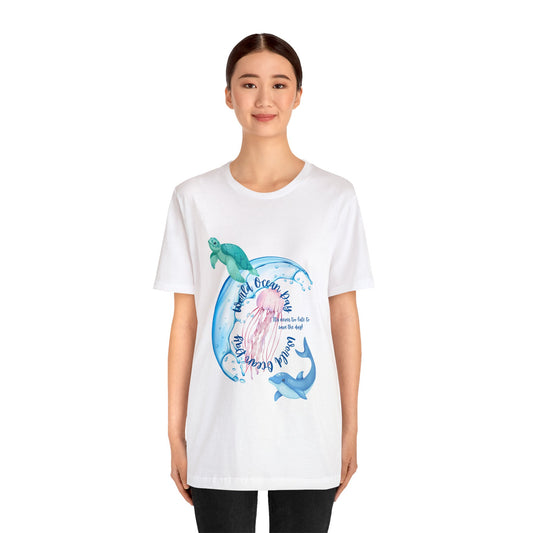 Save the Ocean Unisex Jersey Short Sleeve Tee