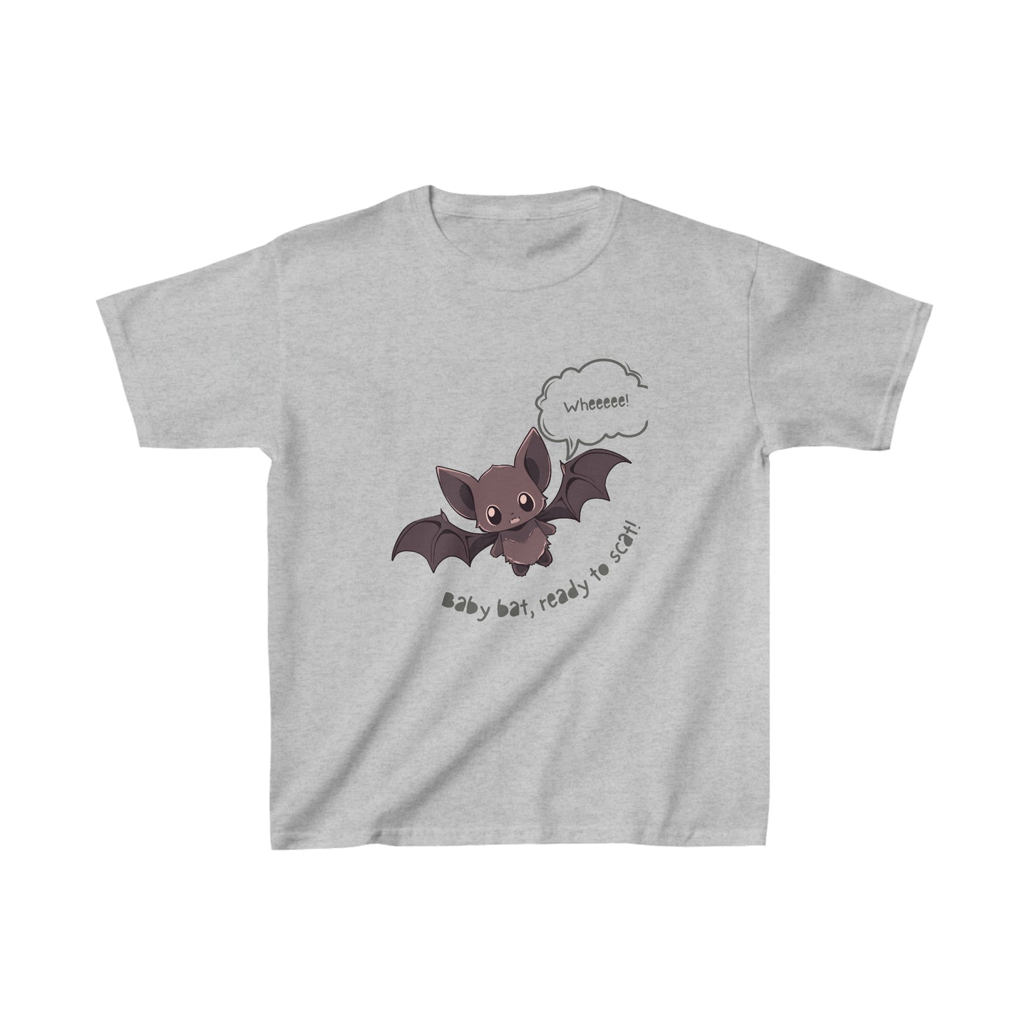 Baby Bat Ready to Scat Halloween Kids Heavy Cotton™ Tee