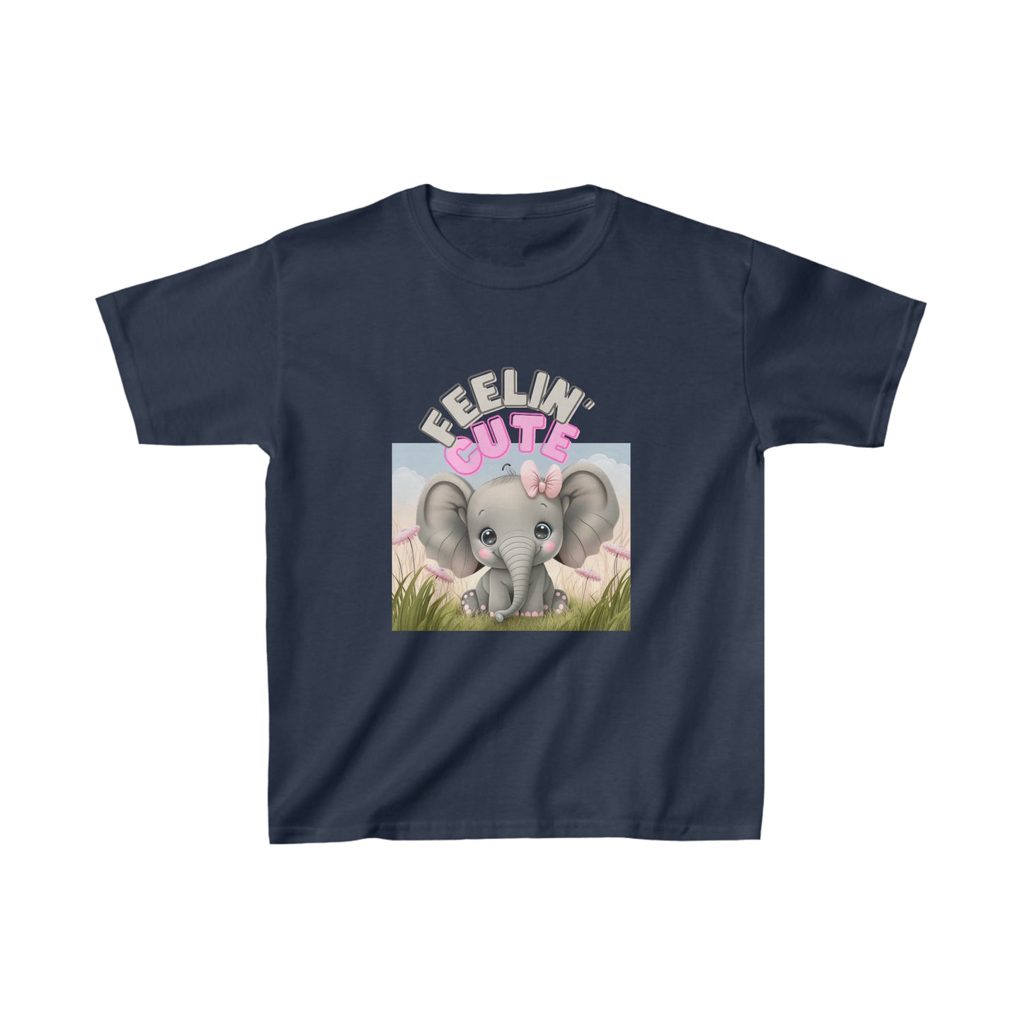 Feelin Cute Kids Heavy Cotton Tee