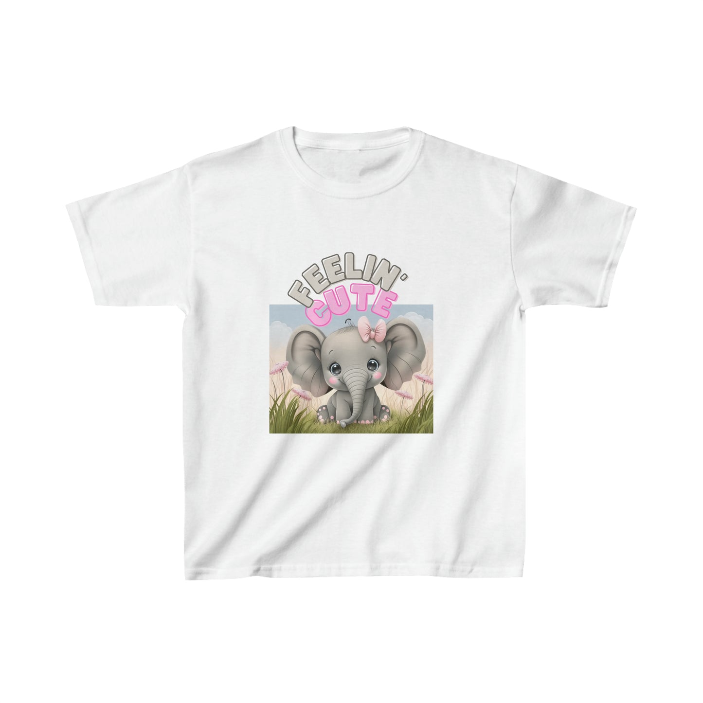 Feelin Cute Kids Heavy Cotton Tee