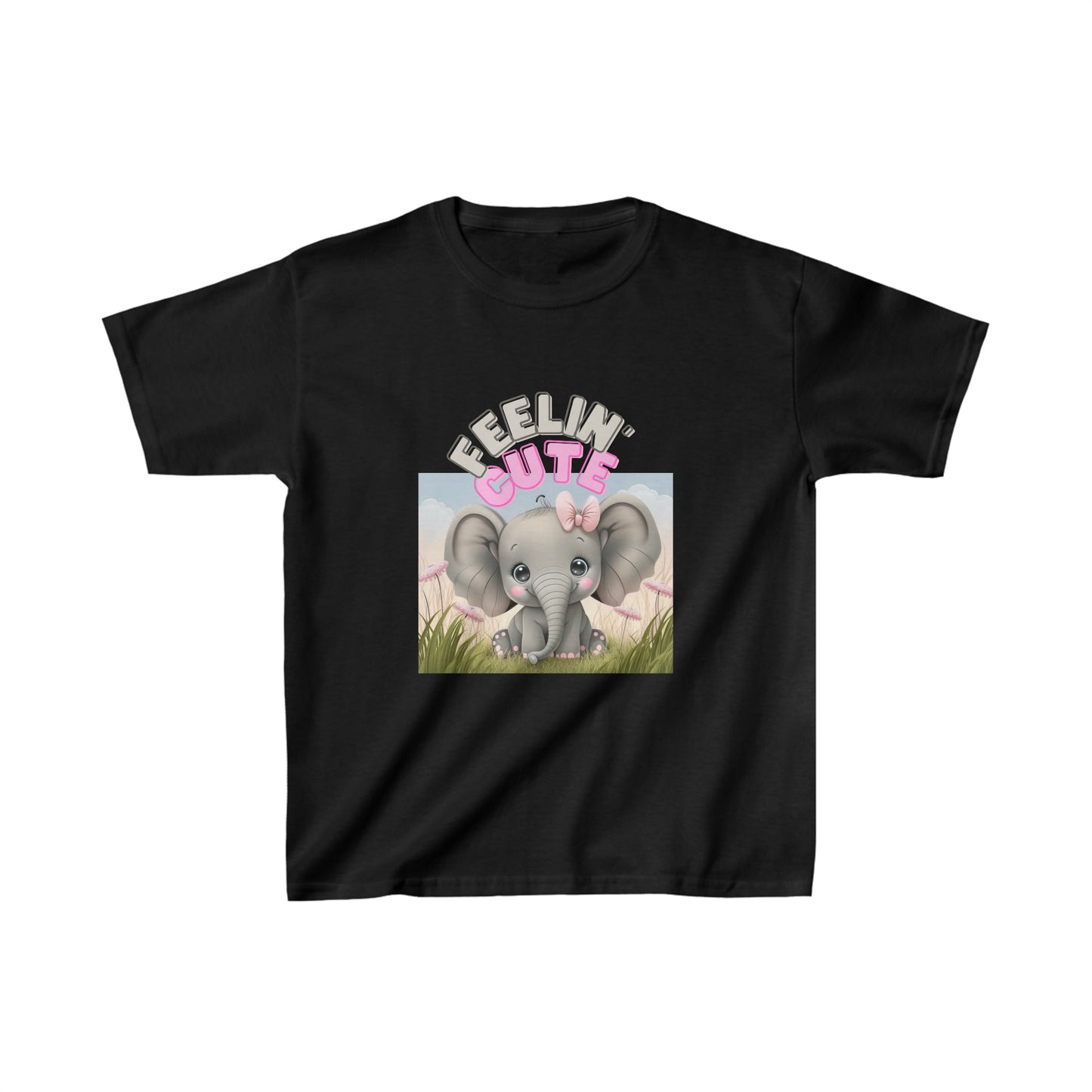 Feelin Cute Kids Heavy Cotton Tee