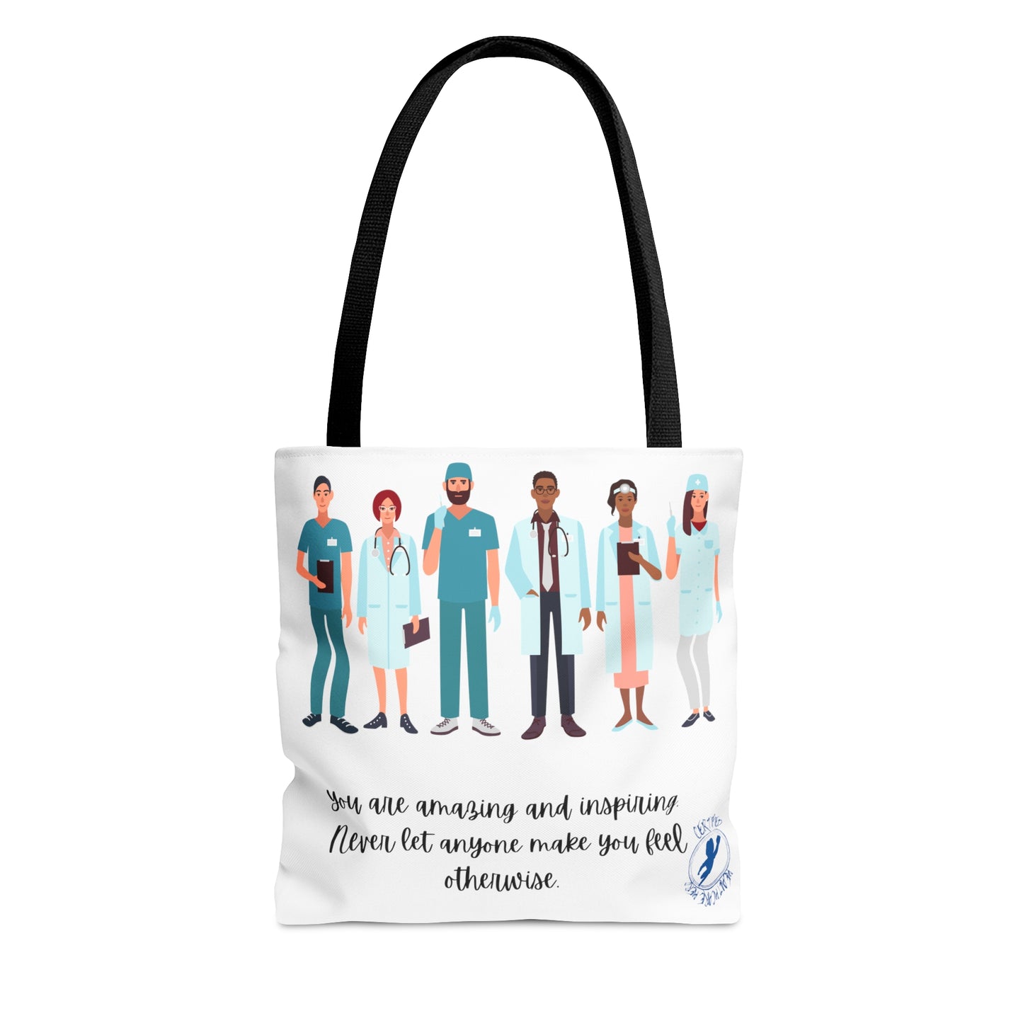 Amazing Healthcare Heroes Tote Bag (AOP)