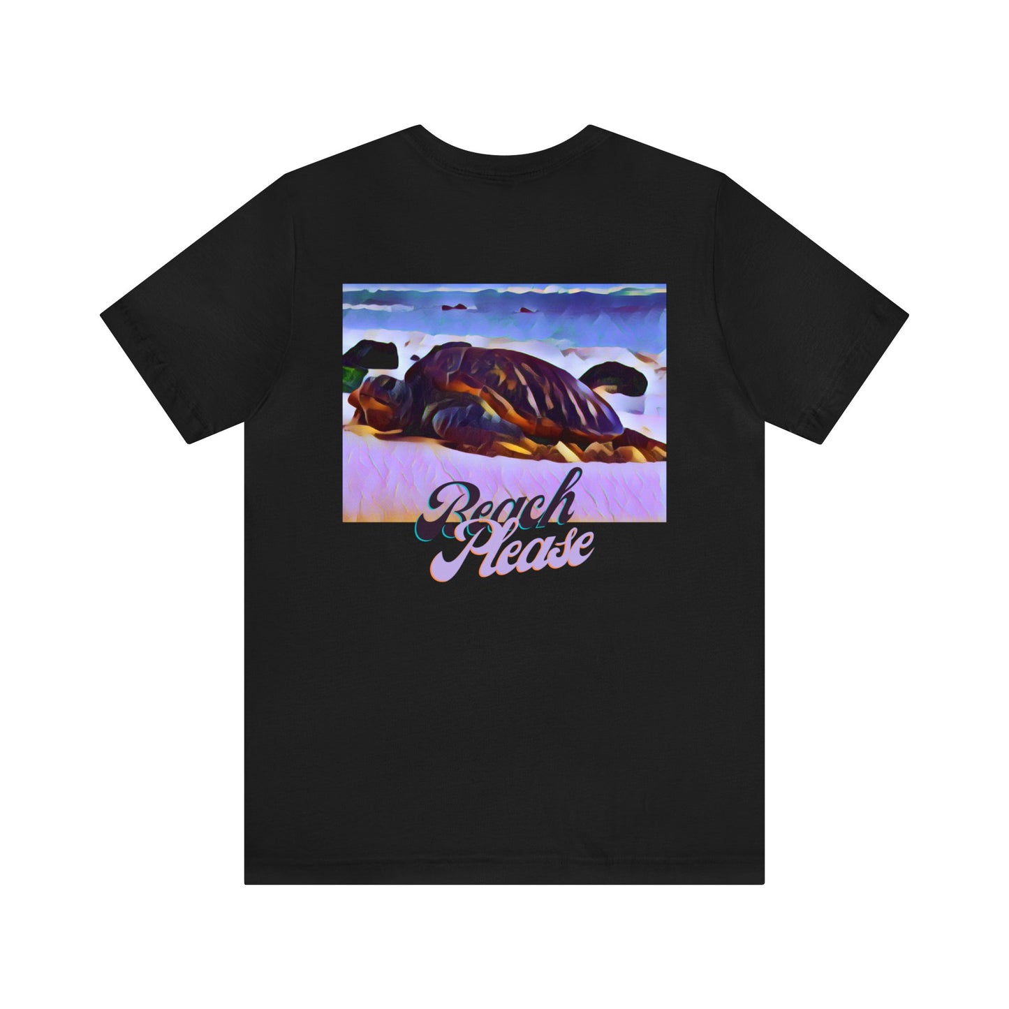 Beach please Unisex Jersey Short Sleeve Tee