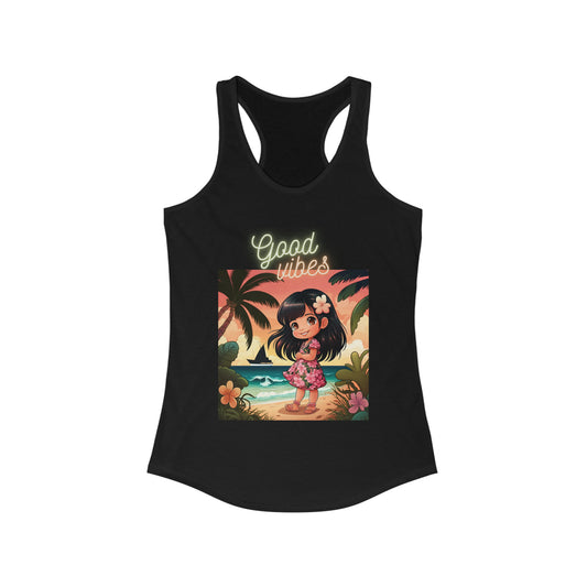 Good Vibes Women's Ideal Racerback Tank