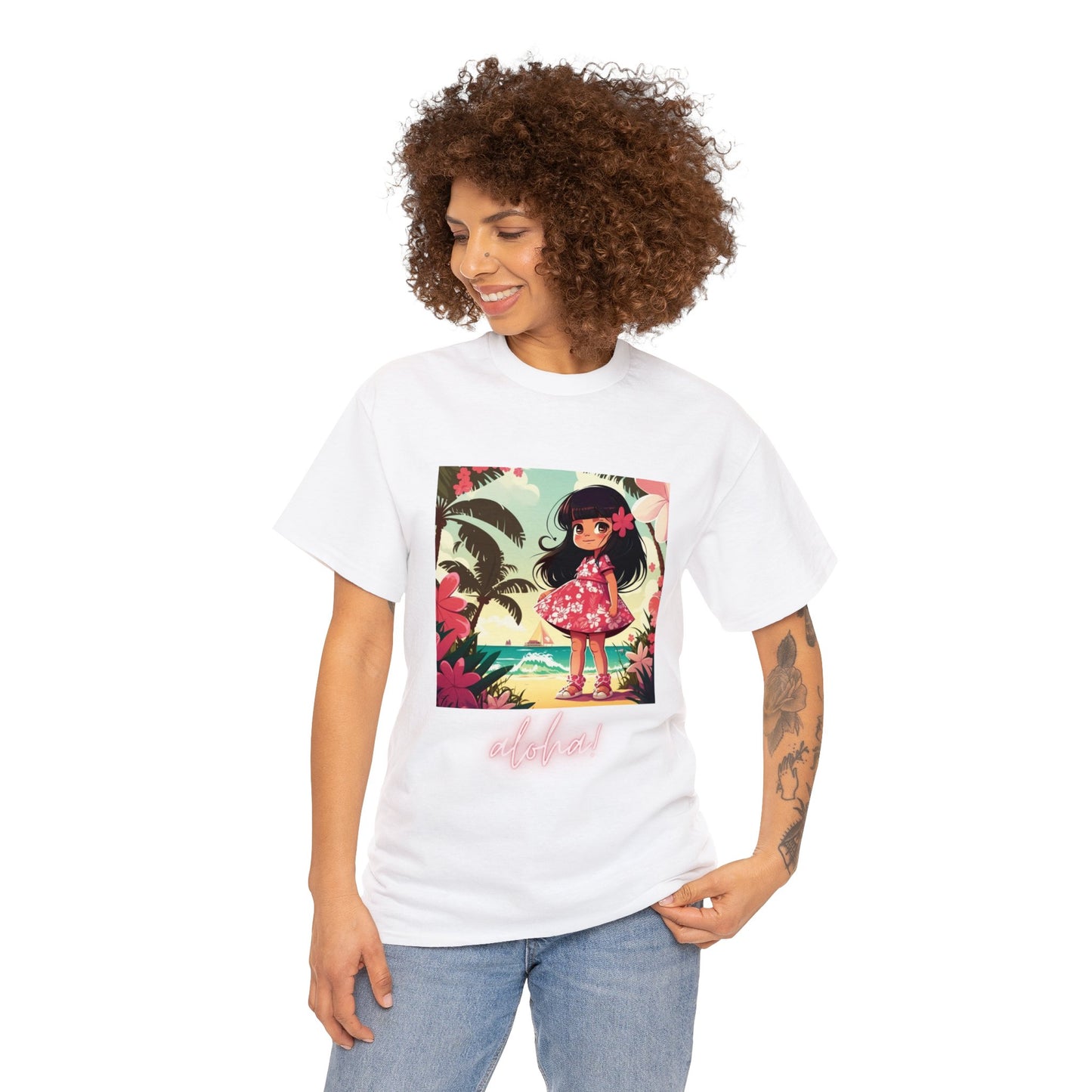 Aloha Unisex Heavy Cotton Tee