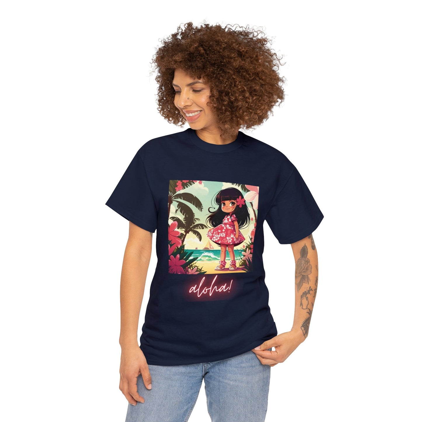 Aloha Unisex Heavy Cotton Tee