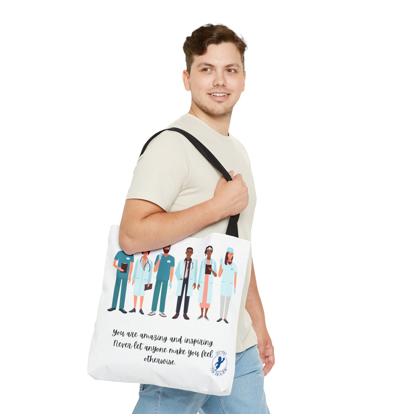 Amazing Healthcare Heroes Tote Bag (AOP)