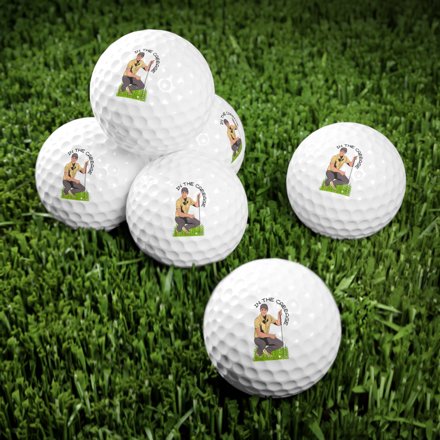 In the Cabbage Golf Balls, 6pcs