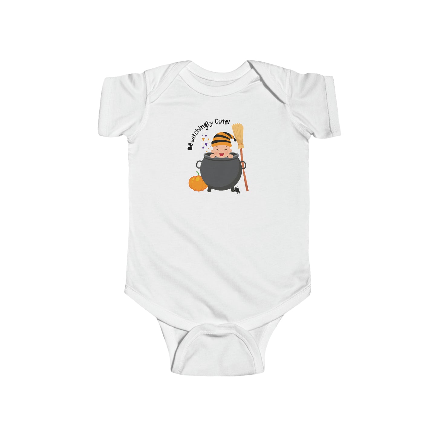 Bewitchingly Cute Halloween Infant Fine Jersey Bodysuit