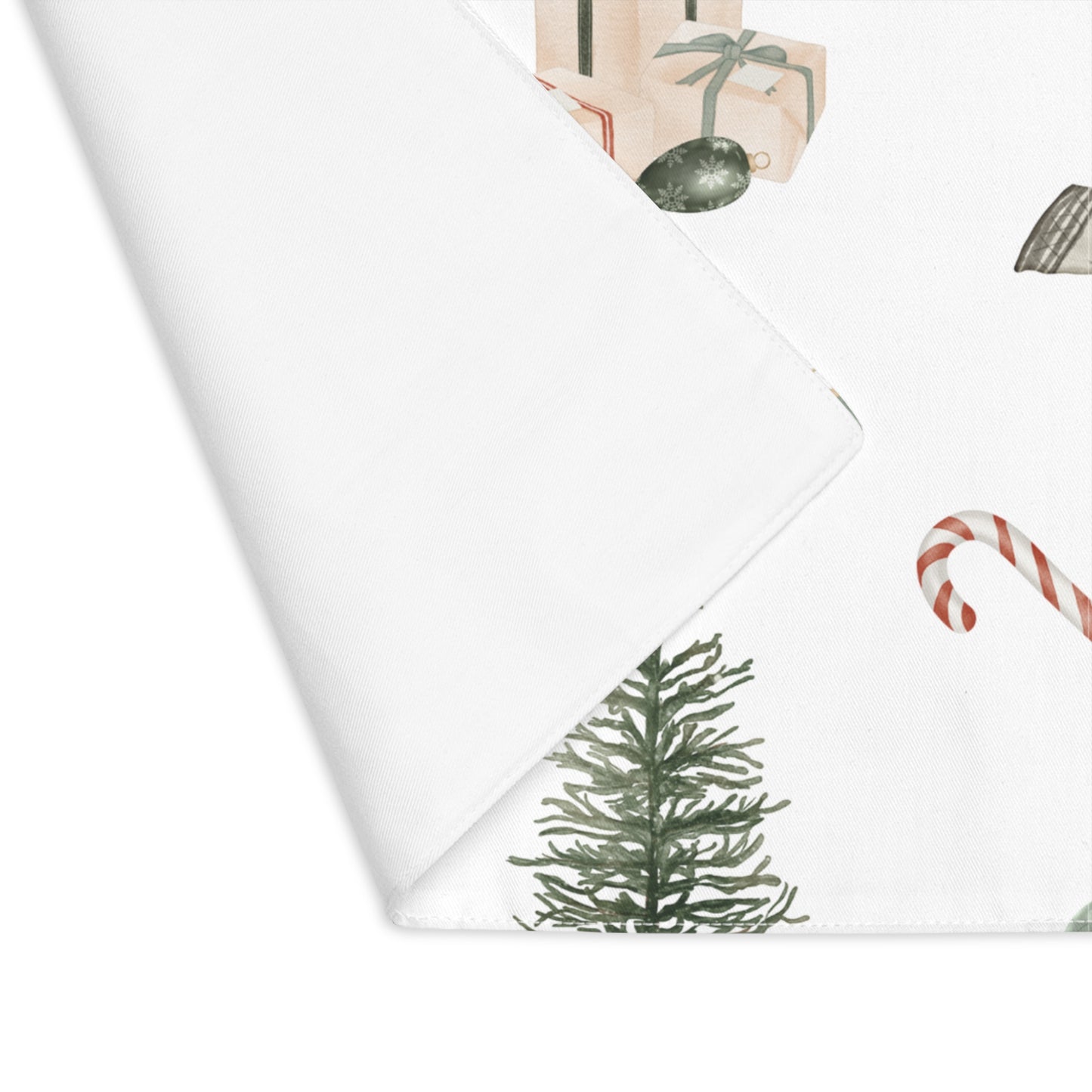 Trees and Presents Christmas Placemat, 1pc