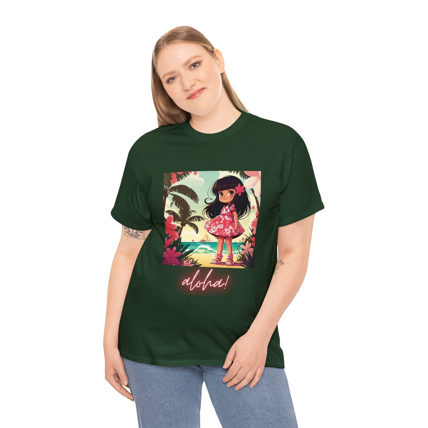 Aloha Unisex Heavy Cotton Tee